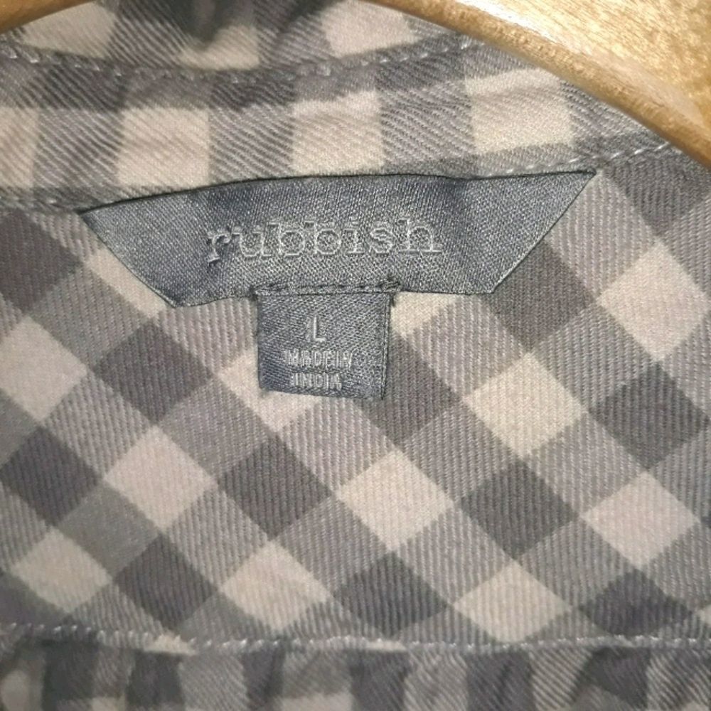 Plaid blouse - Picture 5 of 6
